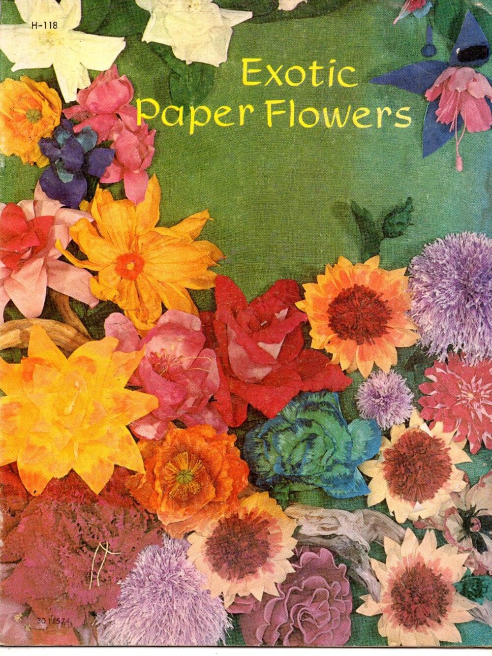Exotic Paper Flowers - Paperback